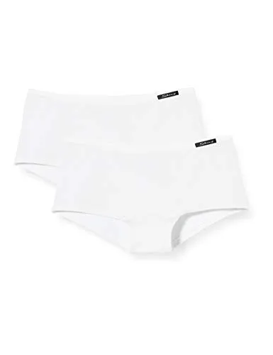SKINY Mädchen Cotton Essentials Multipack 036382 Unterhose, Weiß, 176 (2er Pack) - Unterhosen für Mädchen, bequeme und sportive Pants aus hochwertiger Baumwolle im praktischen 2er Pack für optimalen Tragekomfort.