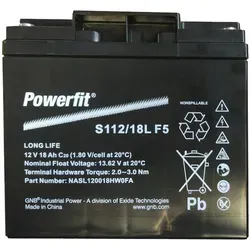 Exide Powerfit S112/18L F5 12 Volt 18 Ah M5 von Exide