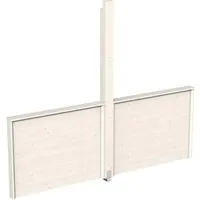 Brüstung SKAN HOLZ Toulouse 270 x 206 cm - Elegante Holzbrüstung in Weiß - Gartenhäuser, stilvolle Holzbrüstung in Weiß für optimale Sichtschutz und Langlebigkeit.