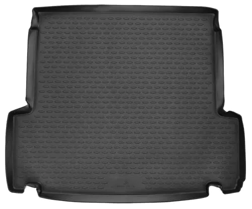 WALSER XTR Kofferraumwanne für BMW 3er Touring (E91) 2004-2012, 100% passgenaue Antirutschmatte Auto, Gummimatte Auto, Kofferraum Schutzmatte, Anti Rutsch Matte Gummi, Auto Gummimatten