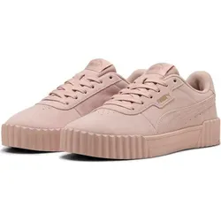 PUMA Damen Carina 3.0 SD Sneaker, Rose Quartz Gold, 40.5 EU - Damen-Sneaker mit stylischem Design und besonders bequemer Sohle für optimalen Tragekomfort im Alltag.