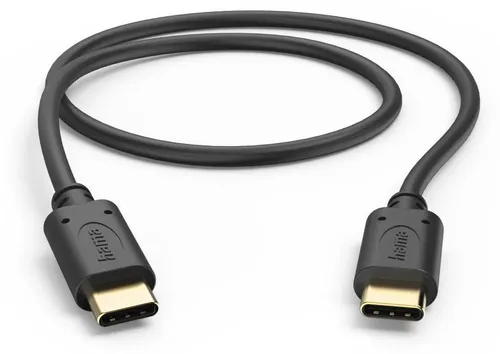 Ladekabel, USB-C - USB-C, 0,5 m, Schwarz (00201706)