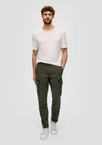s.Oliver Phoenix Cargohose mit Slim Leg in grün von s.Oliver