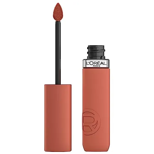 L'Oréal Paris Pflegender Lippenstift mit mattem Finish, Für leuchtende Farben mit bis zu 16 Stunden Halt, Infaillible Matte Resistance, Nr. 115 Snooze your Alarm?, 1x 5 ml