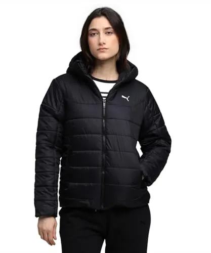 ESS Hooded Padded Jacket - Funktionsjacke mit Kapuze, bietet optimalen Schutz vor Kälte und Wind, ideal für Outdoor-Aktivitäten.