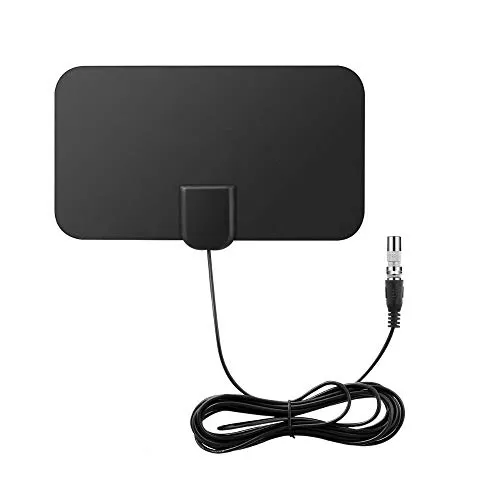 DollaTek Indoor Mini Digital-TV-Antenne 50-Meilen-Signalverstärker F-TV-kompatibles HDTV 4K