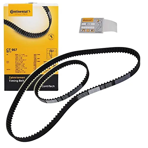 Continental Ctam Zahnriemen CT957(SET) - Hochwertiger Zahnriemen für zuverlässige Motorleistung, ideal für den langfristigen Einsatz in Fahrzeugen.