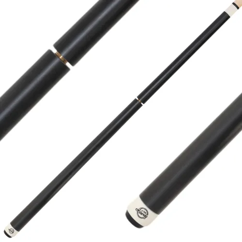 Queue Break/Jump Tom Hardy Blacky - 3-tlg. 13,5 mm - Professioneller 3-teiliges Queue für Pool, mit 13,5 mm schwarzer Fiber-Ferrule aus extraharten Kunstharz für optimale Präzision und Haltbarkeit.