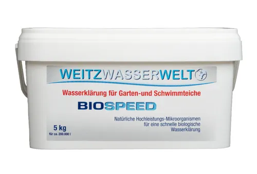 NM BIOSPEED® - Wasserklärung - weniger Schadstoffe - 5 kg