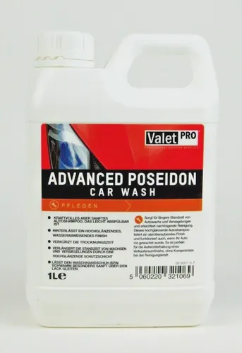 ValetPro Autoshampoo Advanced Poseidon Car Wash 1 Liter