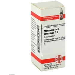 Mercurius Sublimatus corrosivus D 6 Globuli 10 g