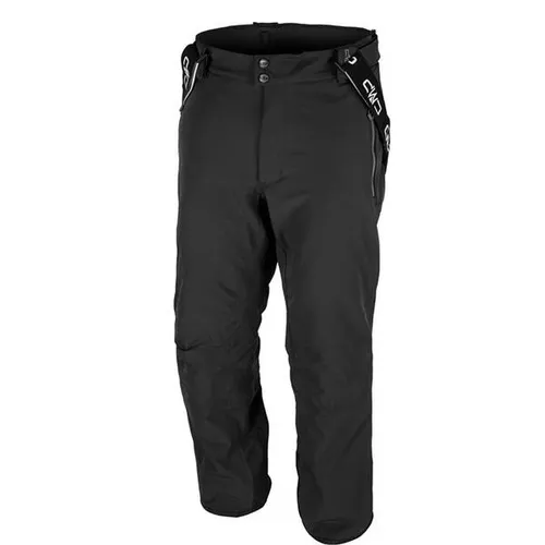 CMP MAN Pant nero (U901) 50 - Herren Skihose - Wasserabweisende Herren Skihose mit abnehmbaren Hosenträgern und 4-Wege Stretchmaterial für maximalen Komfort und Bewegungsfreiheit beim Skifahren.