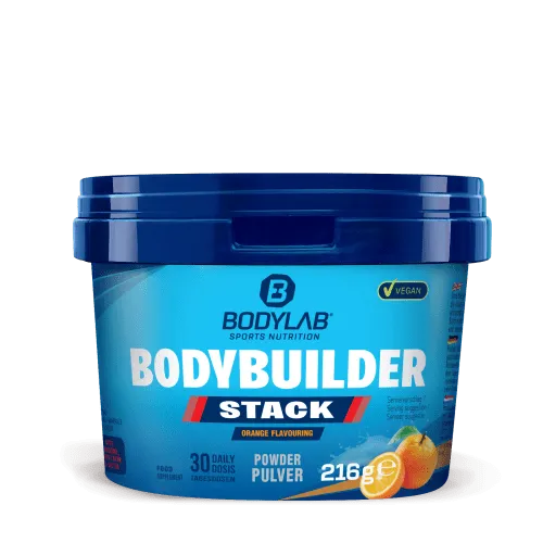 Bodylab24 Bodybuilder Stack Powder Orange 216g