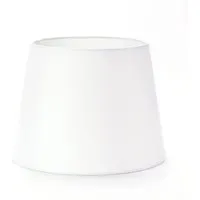 Orion Lightstyle Lampenschirm Ø 24 x 18 cm Stoff Konisch E27 Weiß