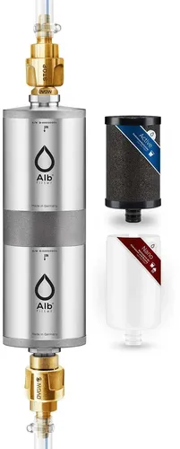 Alb Filter FUSION Active + Nano Trinkwasserfilter Camping-Set Travel, silber - Wasserfilter für sauberes Trinkwasser unterwegs, ideal für Camping und Outdoor-Aktivitäten.