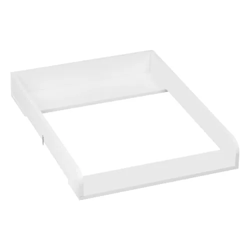 WOLTU Wickelaufsatz für Kommode 60x80 cm - Wickeltischaufsatz für Kommoden mit 46,5-50 cm Tiefe, sicher dank Kippschützen und rutschfesten Schnallen, einfach montierbar und pflegeleicht.