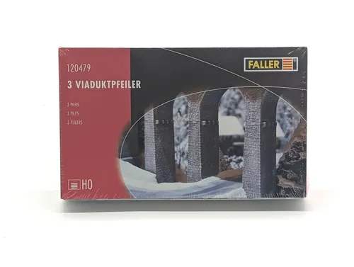 Faller 120479 H0 3 Viaduktpfeiler Bausatz NEU OVP von Gebr. FALLER GmbH