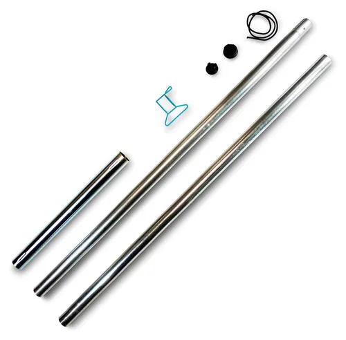 sunprotect 83203 Stahlmast-Set für Sonnensegel
