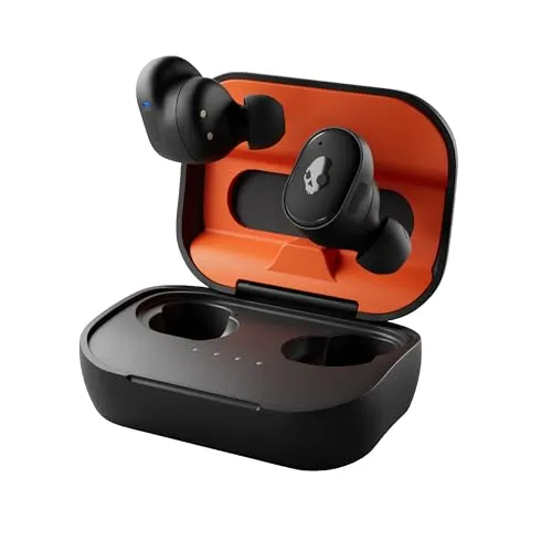 Skullcandy Grind Fuel Kabelloser In-Ear Kopfhörer in orange von Skullcandy
