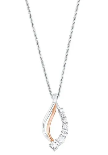 Amor Kette mit Anhänger 2026245, Zirkonia (synth) von Amor