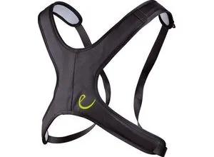 Edelrid Agent Brustgurt Schwarz S - Idealer Klettergurt für Sicherheit und Komfort - Kletterausrüstung mit optimaler Passform und hoher Bewegungsfreiheit, perfekt für anspruchsvolle Kletterer.