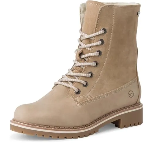 Tamaris Winterboots mit Blockabsatz - Wanderschuhe in Größe 40, atmungsaktiv und wasserabweisend dank Duo Tex-Ausstattung, ideal für kalte Wintertage.