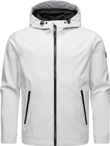 Ragwear Herren Softshelljacke Shellwie White Gr. XL in weiß von ragwear