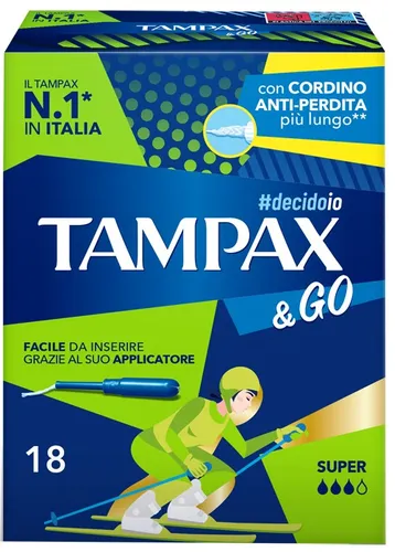 TAMPAX &GO SUPER 18PZ von FATER SpA