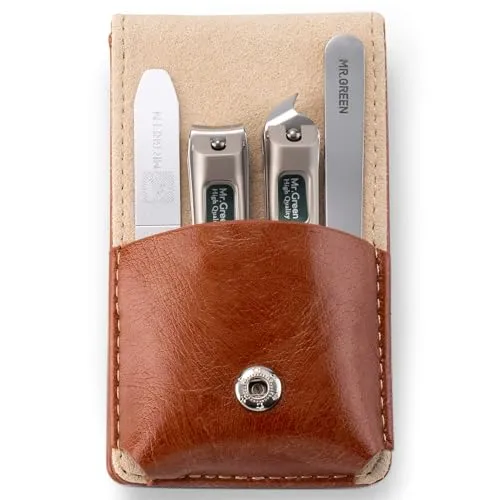 Maniküre Set mit tragbarem Reiseetui, Geschenk und Familienset für Nagelknipser