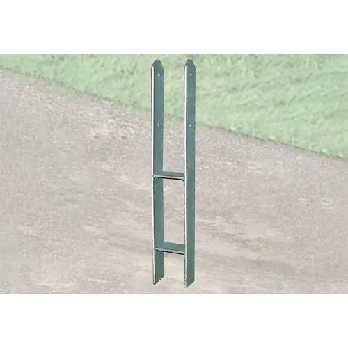 Weka Carport H-Anker-Set 6, Silber von Weka