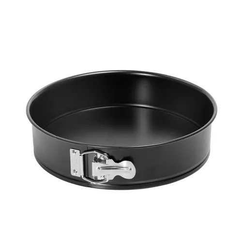 Classic Springform 30 cm rund, Flachboden, runde Backform antihaftbeschichtet...