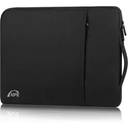 AIPIE Laptoptasche 17-17,3 Zoll mit Griff und 2 Fächern - Schutzlaptophülle für 17-17,3 Zoll Laptops, spritzwassergeschützt, mit 3-lagigem Schutz und versteckbarem Griff für einfachen Transport. Ideal für die sichere Aufbewahrung Ihres Laptops und Zubehör.