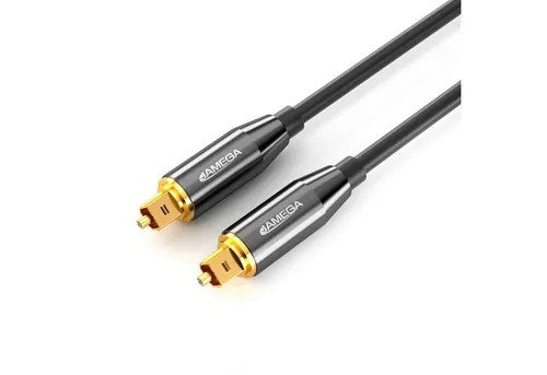 JAMEGA Toslink Kabel Optisches Audio Digitalkabel LWL SPDIF Audio-Kabel, S/PDIF, Toslink (300 cm)