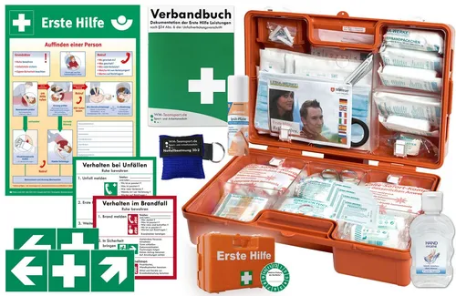 WM-Teamsport Erste-Hilfe-Koffer Erste-Hilfe Koffer M5+ DIN 13157 + umfangreiche Zusatzausstattung