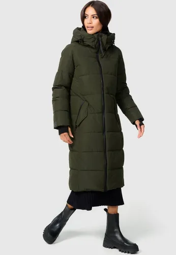 Marikoo Steppjacke Zuraraa XVI langer Winter Mantel gesteppt