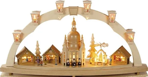 Richard Glässer Seiffen Schwibbogen Dresdner Frauenkirche