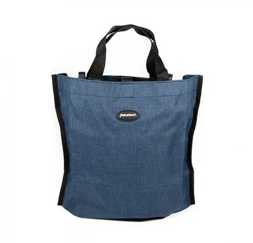 Haberland Extra Bag Gepäckträgertasche blau – Praktische Einkaufstasche für Fahrräder