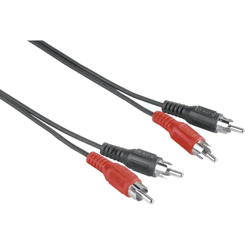 Hama Audio-Kabel, 2 Cinch-Stecker - 2 Cinch-Stecker, 1,5 m