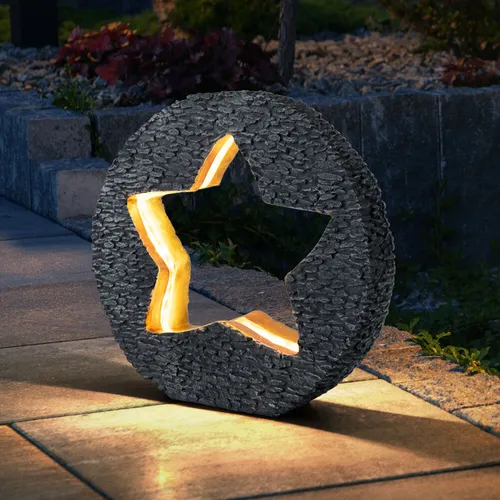 Solarleuchte Gartendeko von Globo