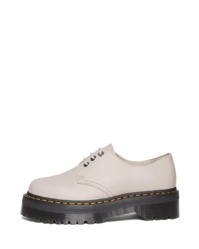 Dr. Martens 467697 - Beige Halbschuhe Größe 37 - Wanderschuhe für Damen aus 100% Leder, ideal für Herbst und Winter, bieten Komfort und Stil für Outdoor-Abenteuer.