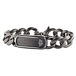 Police Herren-Kettenarmband Anvil Edelstahl - Armband für Herren aus hochwertigem Edelstahl, 20 cm lang, ideal als Geschenk für besondere Anlässe wie Geburtstage oder Jubiläen.