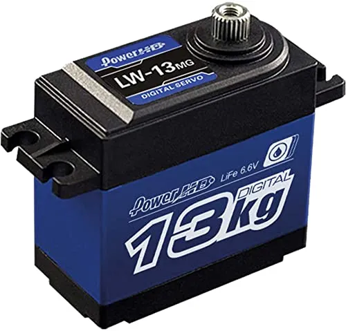 POWER HD LW-13MG 13kg wasserdicht Kupfer/Aluminium Getriebe Teil-Metallgehäuse doppelt kugelgelagert Digital Servo
