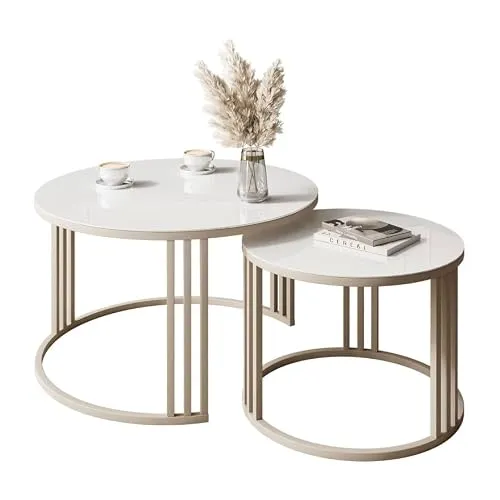 Lookway Couchtisch LORI 2in1 GLASS