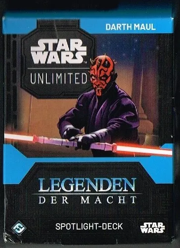 Fantasy Flight Games SWU Legenden der Macht Deck Darth Maul (Englisch)