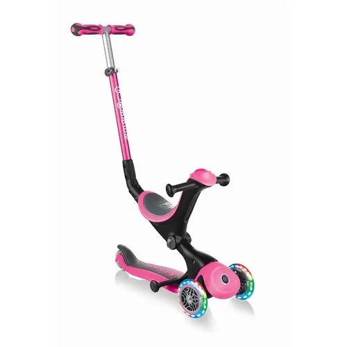 Go-Up Deluxe Lights Scooter Pink in pink von Globber