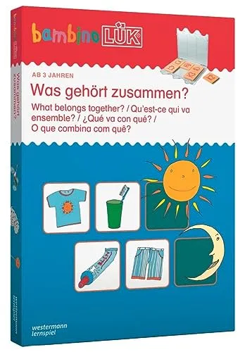 bambinoLÜK-Set: 3/4/5 Jahre Was gehört zusammen?: Enthält: bambinoLÜK-Lösungsgerät und Heft 1 & 3/4/5 Jahre (bambinoLÜK-Sets: Kasten + Übungsheft/e)