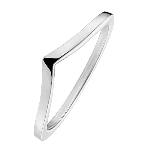 Heideman Ring Lia Damen aus Edelstahl - Eleganter Damenring für Frauen - Ringe für Damen aus nickelfreiem Edelstahl, antiallergen und mit glänzender Oberfläche für perfekten Tragekomfort. Ideal als Geschenk für besondere Anlässe wie Valentinstag oder Hochzeitstag.