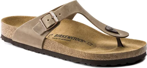 Birkenstock Gizeh Normal - 41 EU Sandalen - Hochwertige Leder-Sandalen in Braun, ideal für Komfort und Stil im Alltag. Perfekt für Erwachsene mit EU-Schuhgröße 41.
