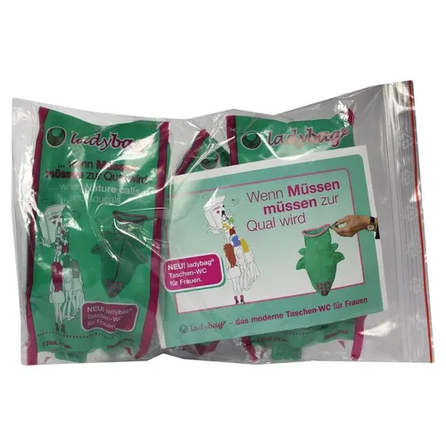 Ladybag Taschen WC für Frauen 3 St