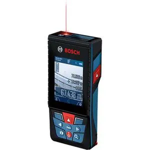 Bosch Laser-Entfernungsmesser GLM 150-27 C - 150m Messbereich, Bluetooth und Farbdisplay, ideal für präzise Messungen und einfache Datenübertragung
